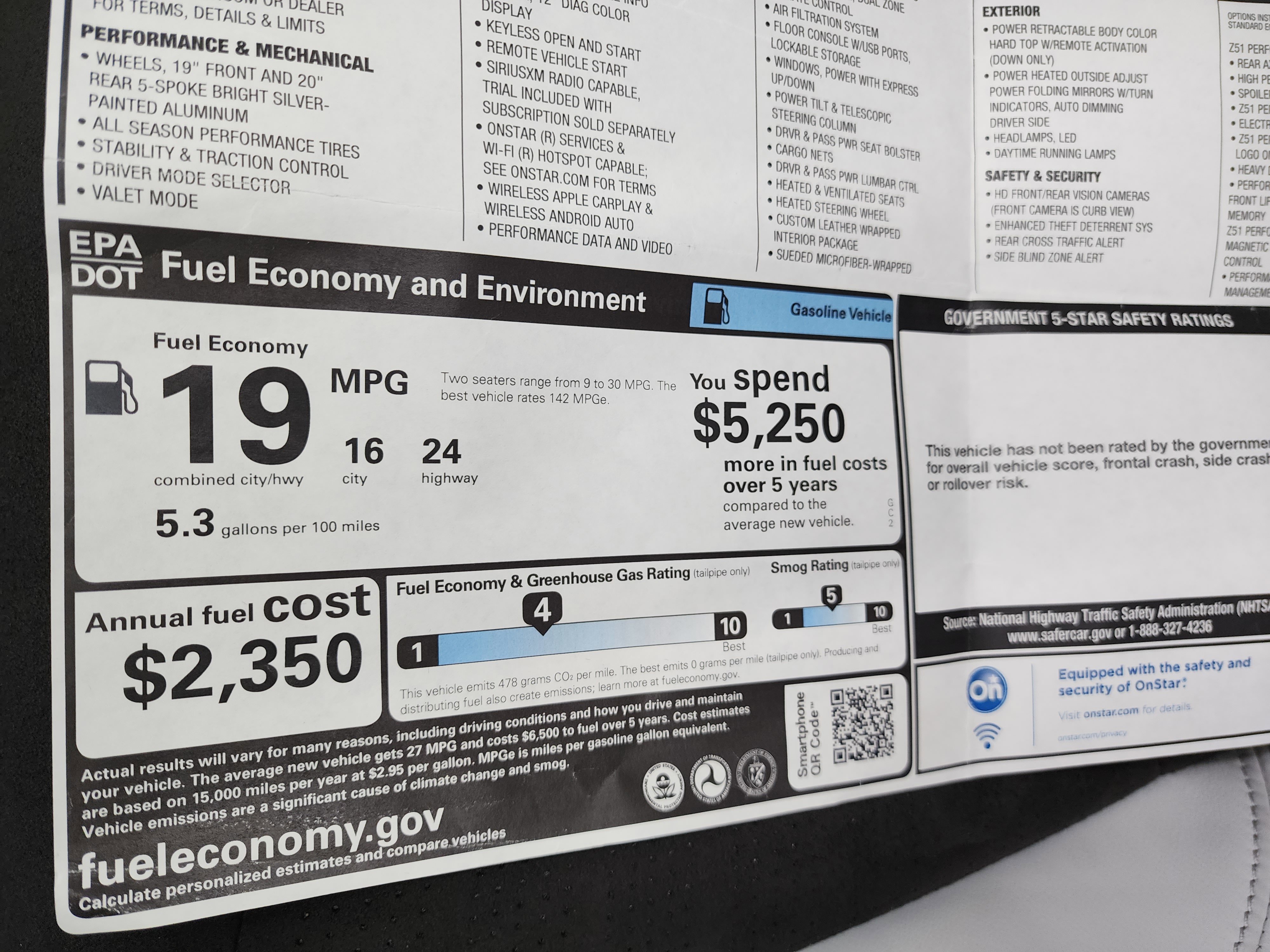 Used 2022 Chevrolet Corvette Stingray Premium Conv w/ Z51 Performance Package image 51