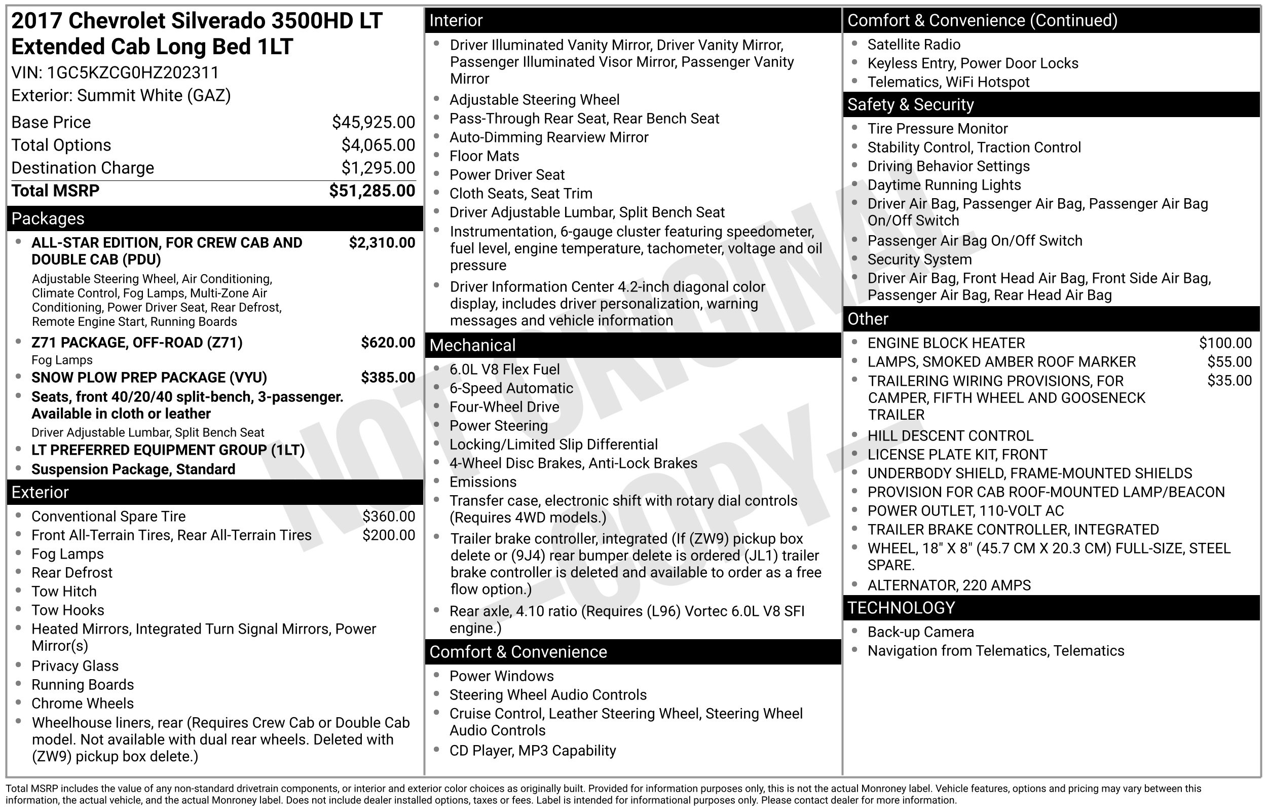 Used 2017 Chevrolet Silverado 3500 LT image 5