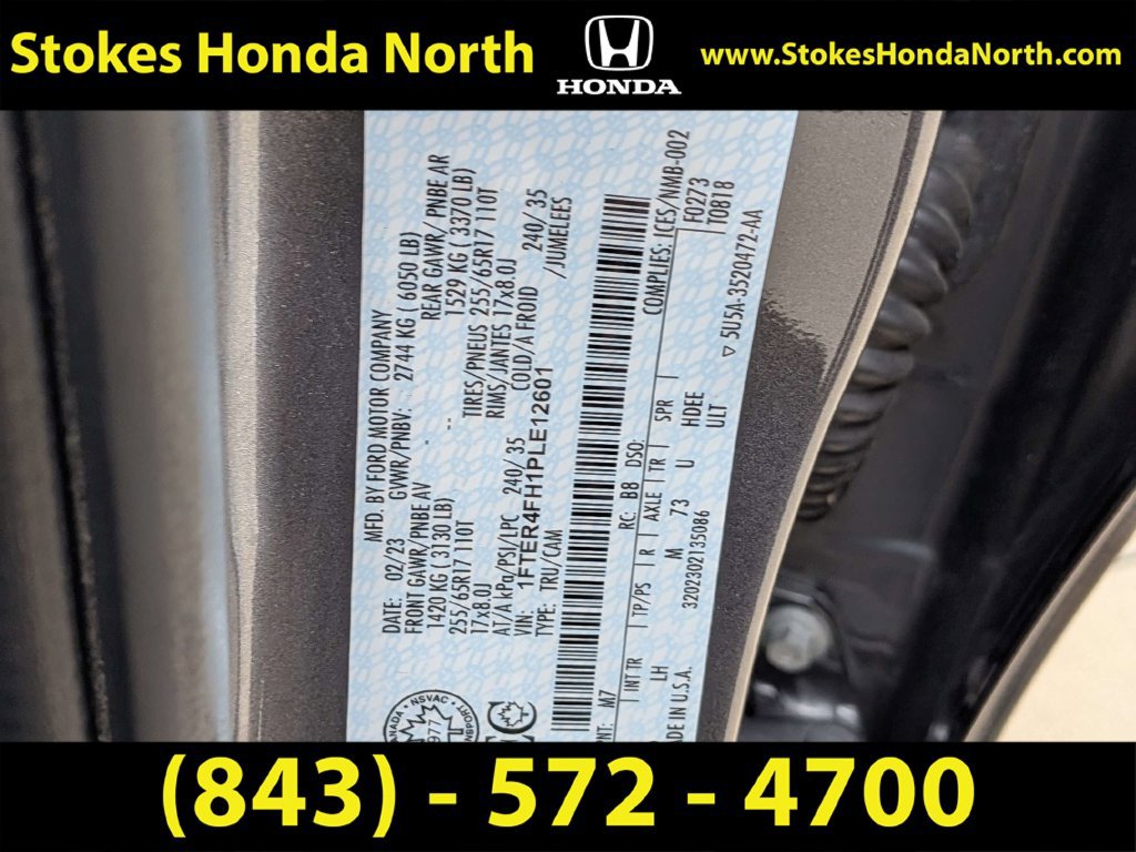 Used 2023 Ford Ranger XLT w/ Equipment Group 302A High AWD/4WD image 7