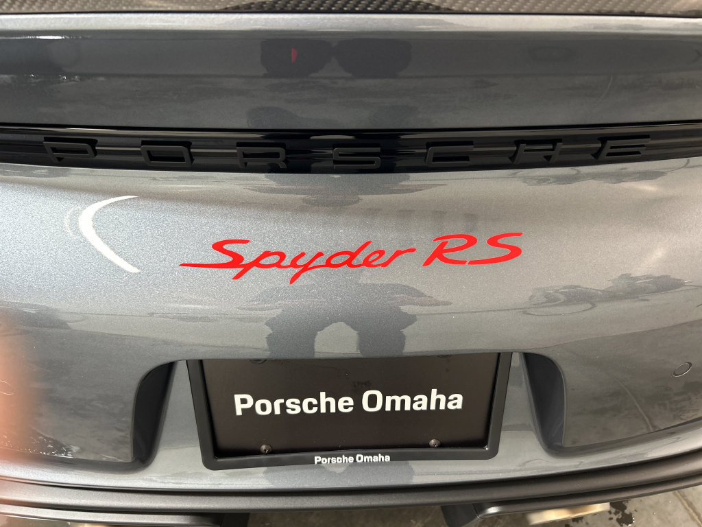 Certified 2025 Porsche 718 Boxster Spyder RS RWD image 28