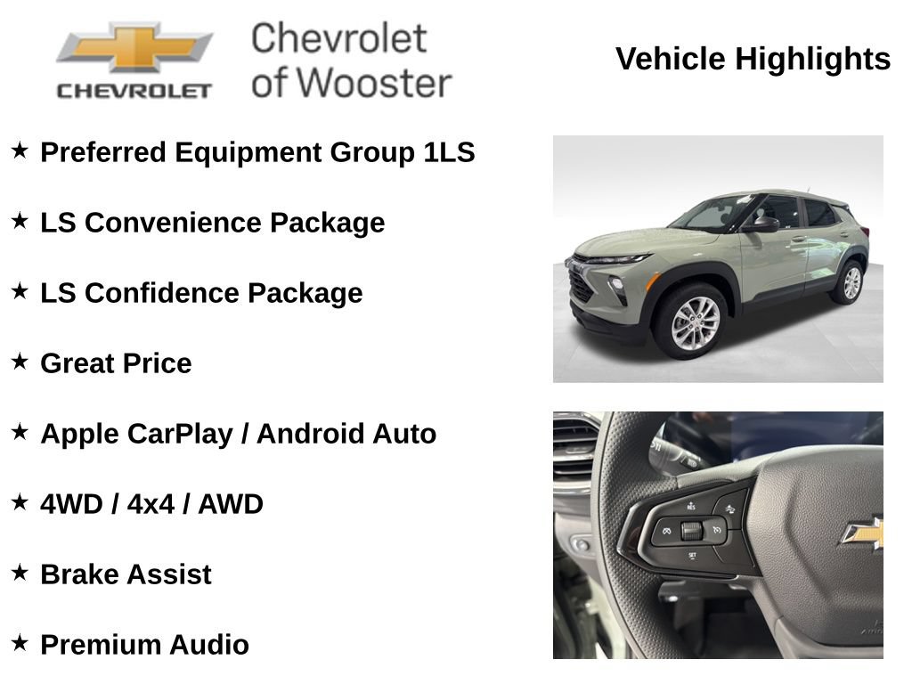 New 2026 Chevrolet TrailBlazer LS w/ LS Convenience Package AWD/4WD image 2