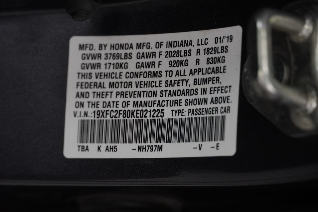 Used 2019 Honda Civic Sport image 51