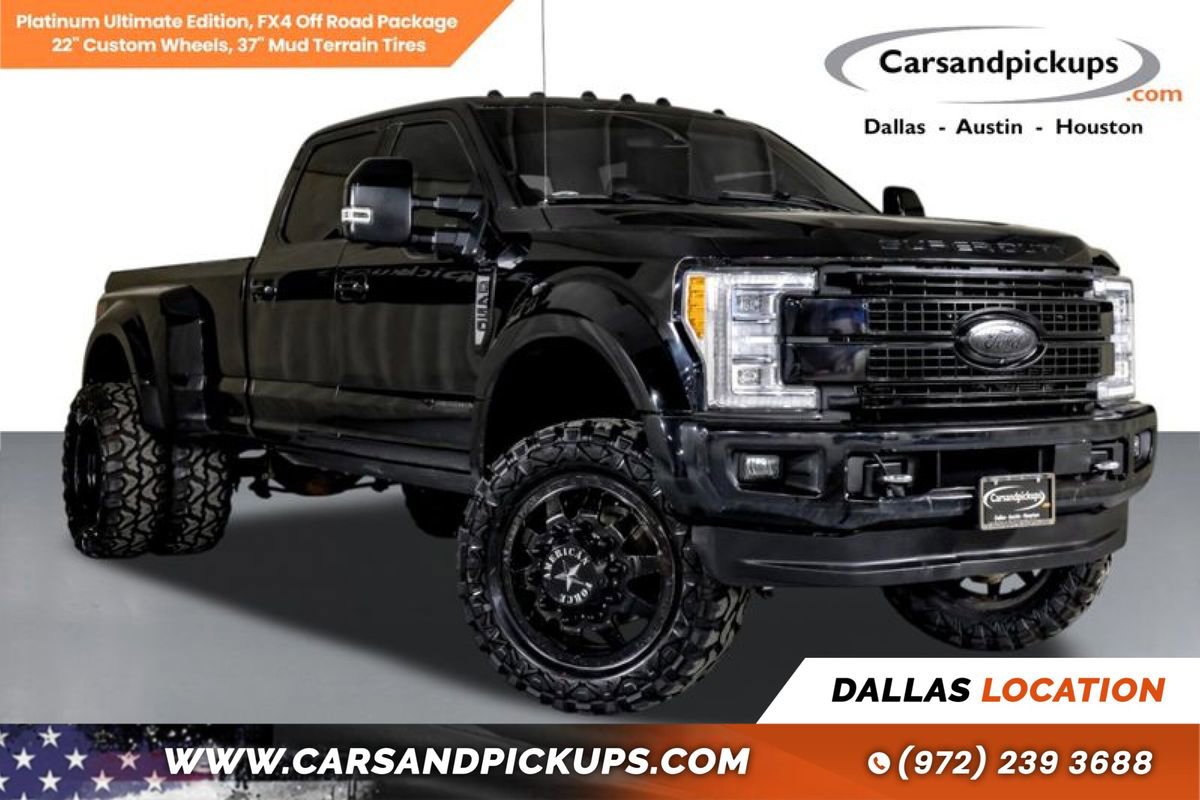 Used 2018 Ford F450 Platinum w/ Platinum Ultimate Package