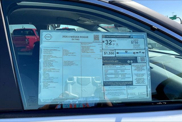 New 2026 Nissan Rogue SV w/ Cold Weather Package image 13