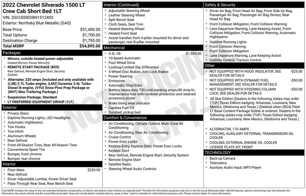 Certified 2022 Chevrolet Silverado 1500 LT image 11