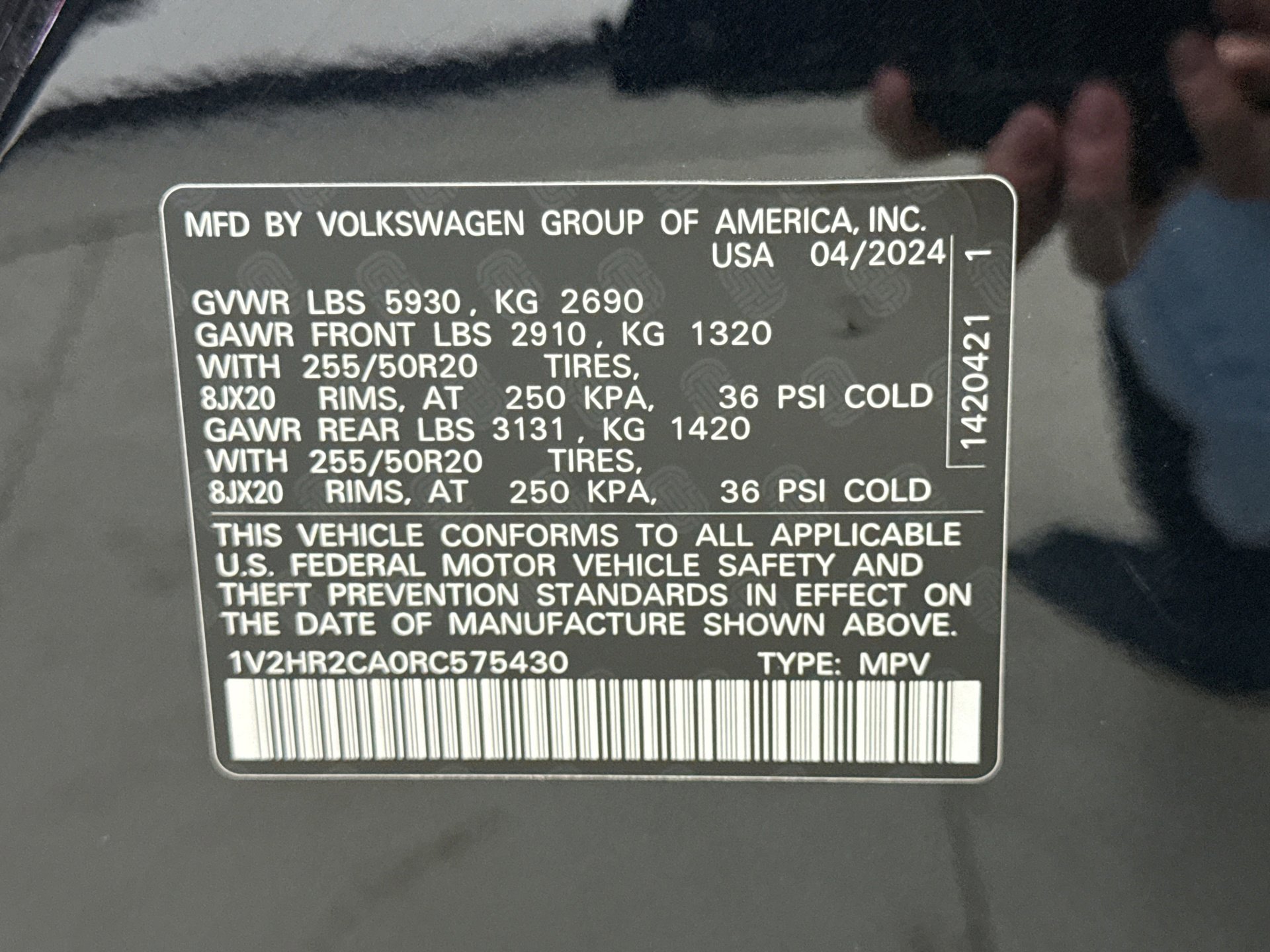 Used 2024 Volkswagen Atlas SE image 26