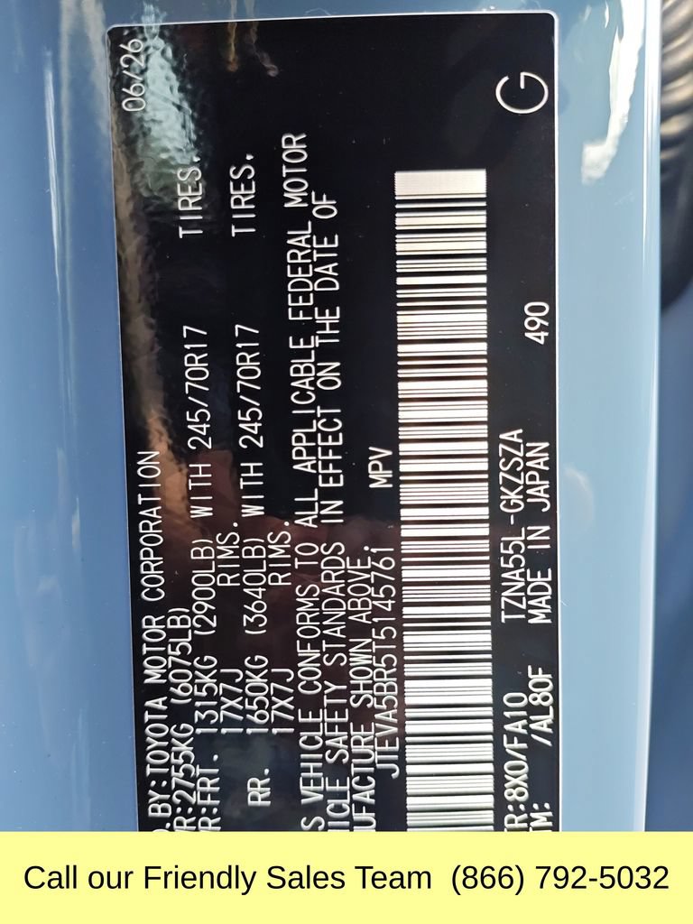 New 2026 Toyota 4Runner SR5 AWD/4WD image 25