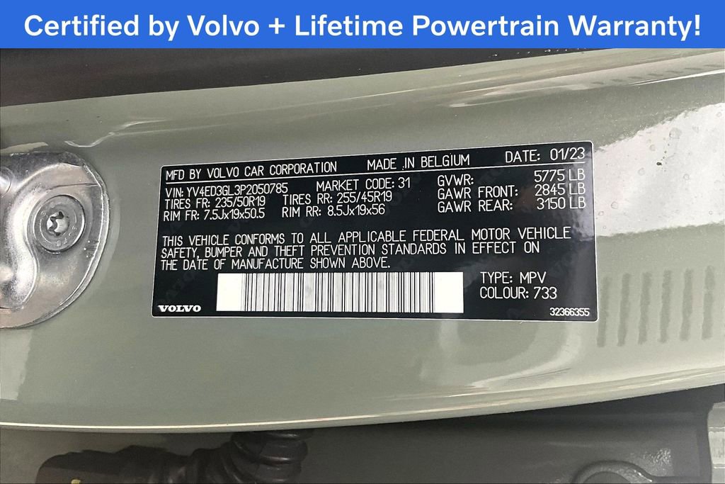 Certified 2023 Volvo C40 P8 Recharge Plus AWD/4WD image 45