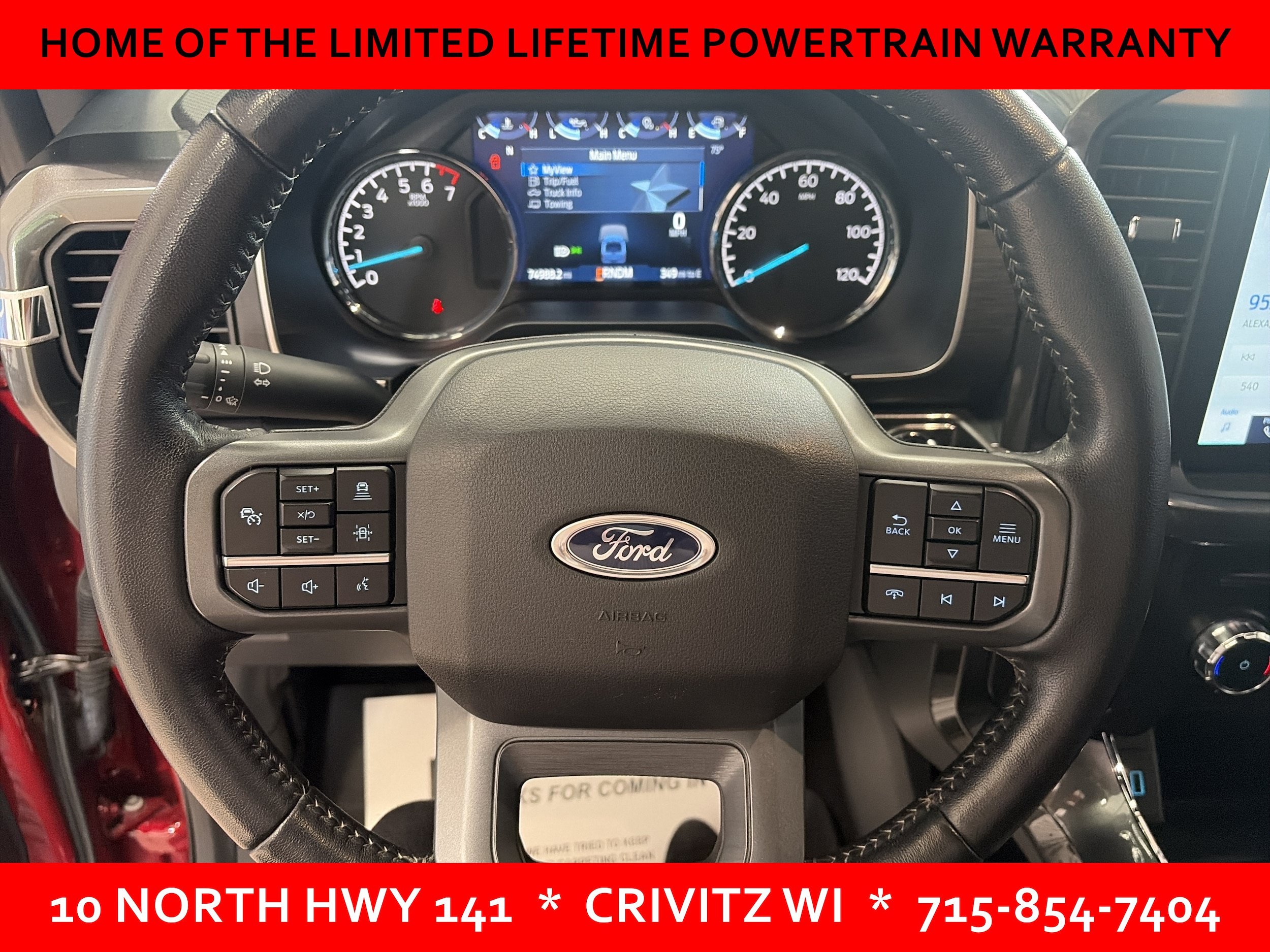 Used 2022 Ford F150 XLT w/ Equipment Group 302A High AWD/4WD image 7