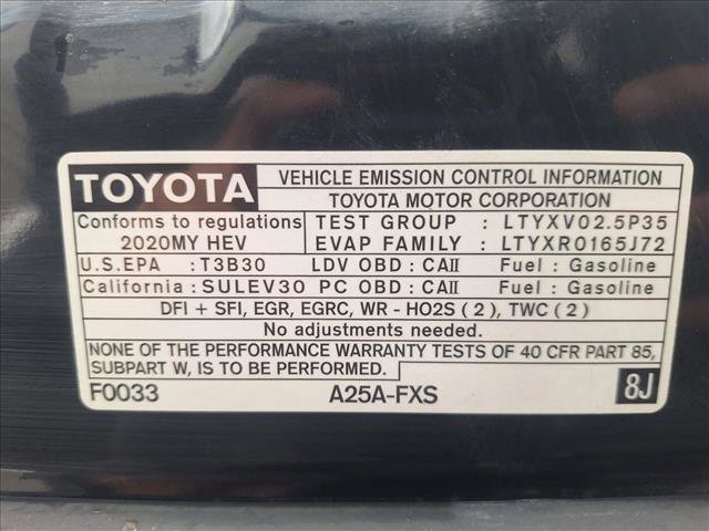 Used 2020 Toyota Camry XLE FWD image 20