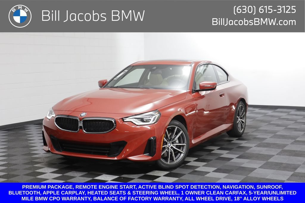Certified 2024 BMW 230i xDrive Coupe w/ Premium Package AWD/4WD image 1