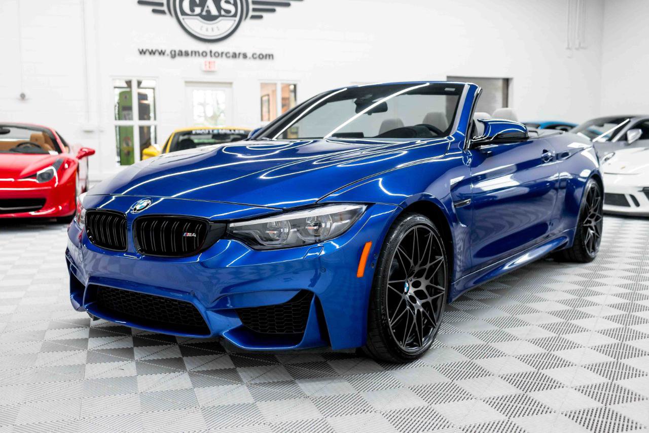 Used 2020 BMW M4 Convertible w/ Competition Package RWD image 3