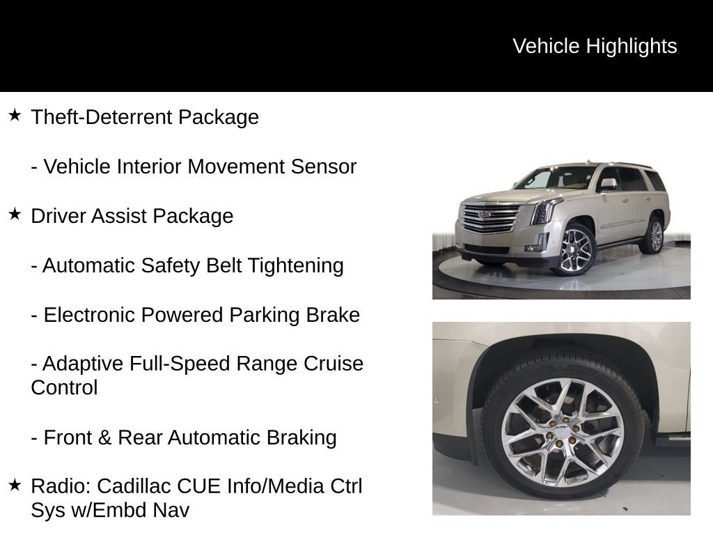 Used 2017 Cadillac Escalade Platinum AWD/4WD image 32