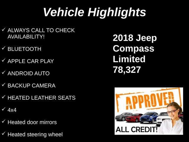 Used 2018 Jeep Compass Limited AWD/4WD image 10