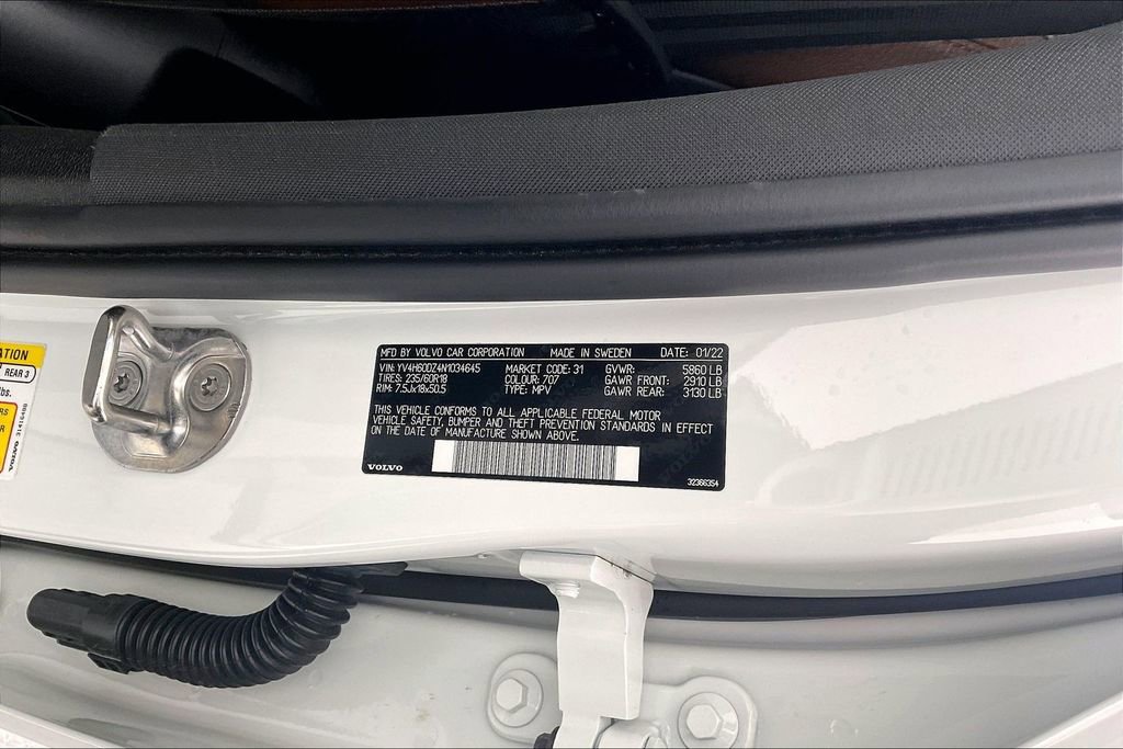 Certified 2022 Volvo XC60 T8 Inscription Expression image 41