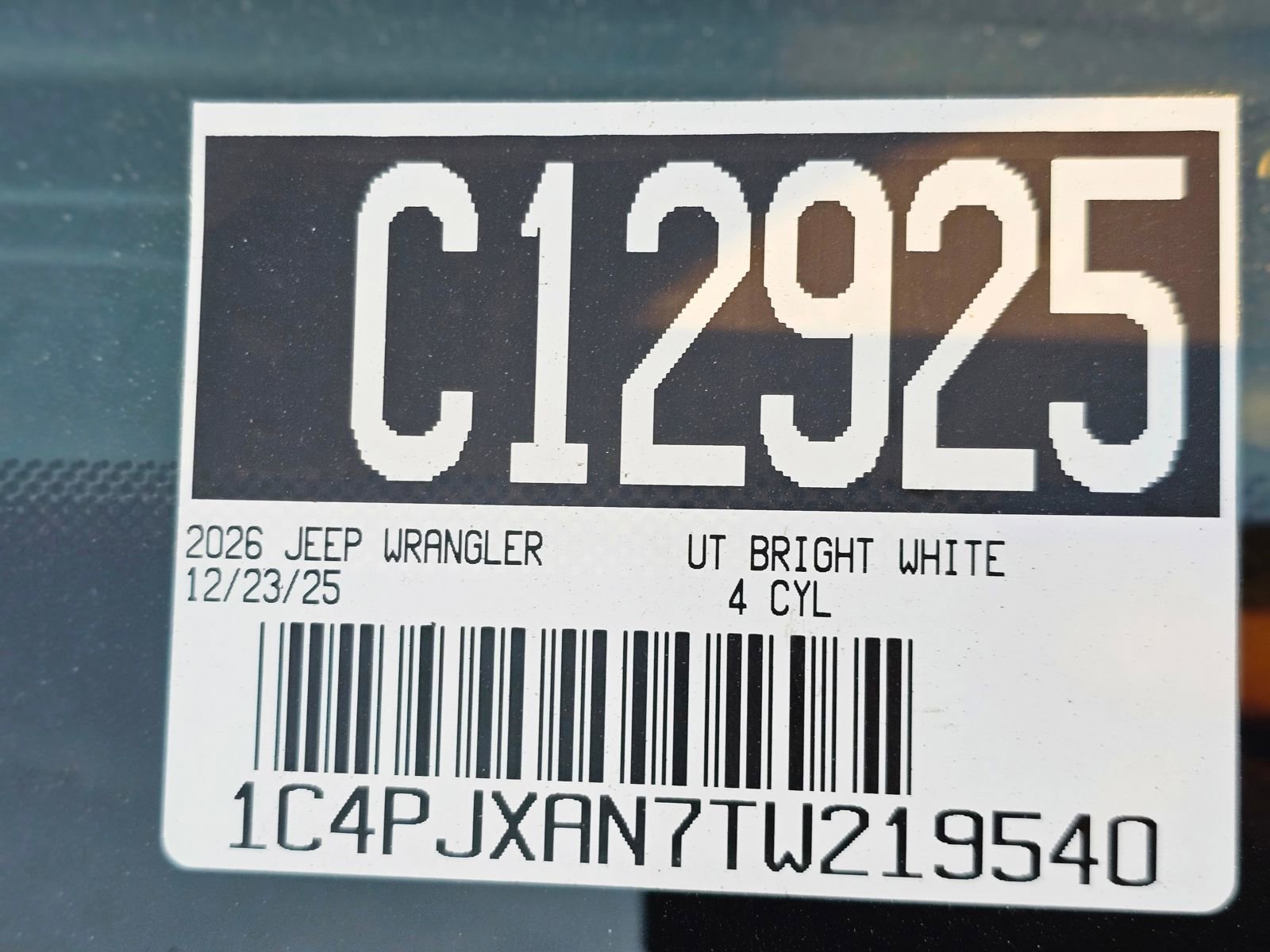 New 2026 Jeep Wrangler Sport image 10