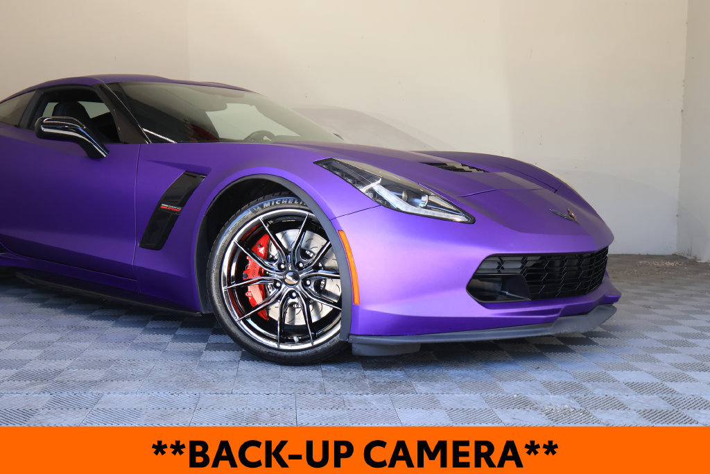 Used 2019 Chevrolet Corvette Grand Sport w/ Carbon Flash Badge Package RWD image 3