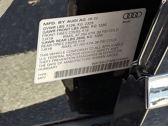 Used 2022 Audi Q3 2.0T Premium Plus image 32