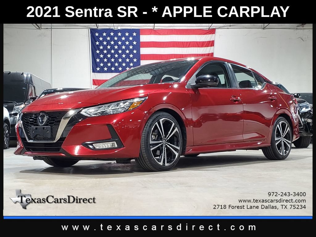 Used 2021 Nissan Sentra SR FWD image 1