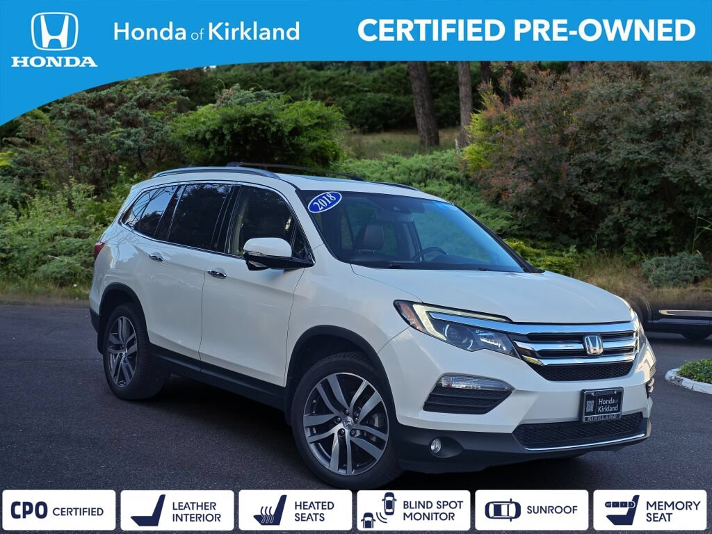 Certified 2018 Honda Pilot Touring