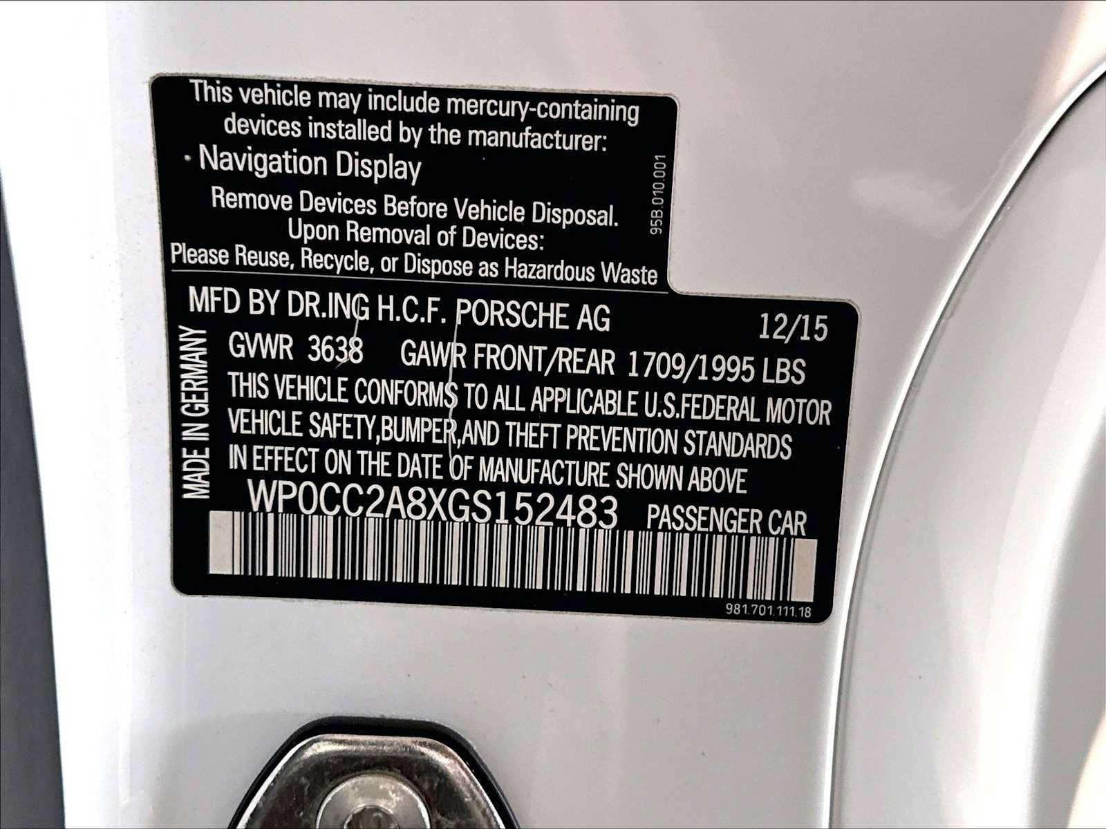 Used 2016 Porsche Boxster Spyder RWD image 33