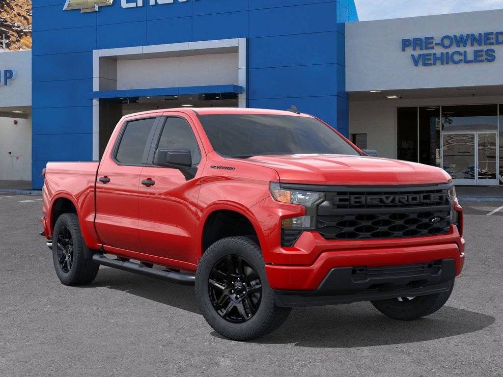 New 2026 Chevrolet Silverado 1500 Custom w/ Turbomax Blackout Package image 7
