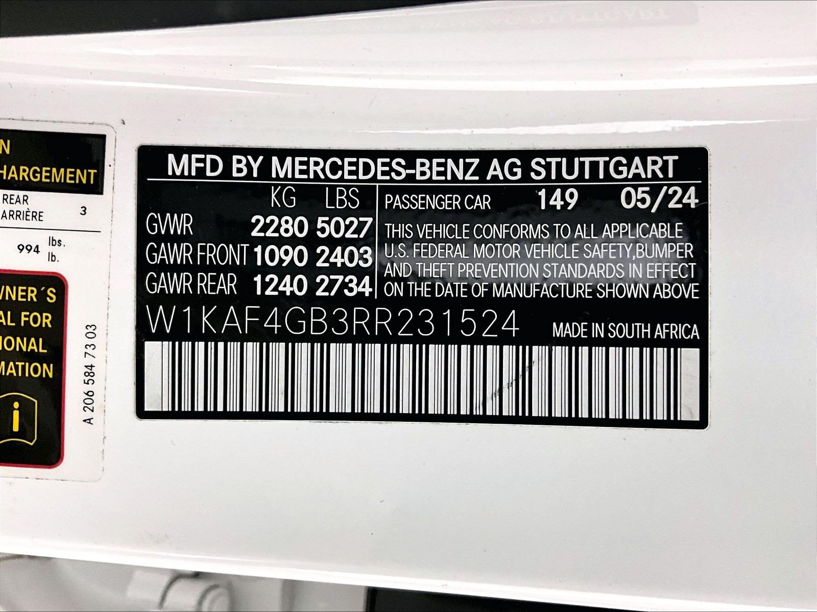 Certified 2024 Mercedes-Benz C 300 Sedan image 33