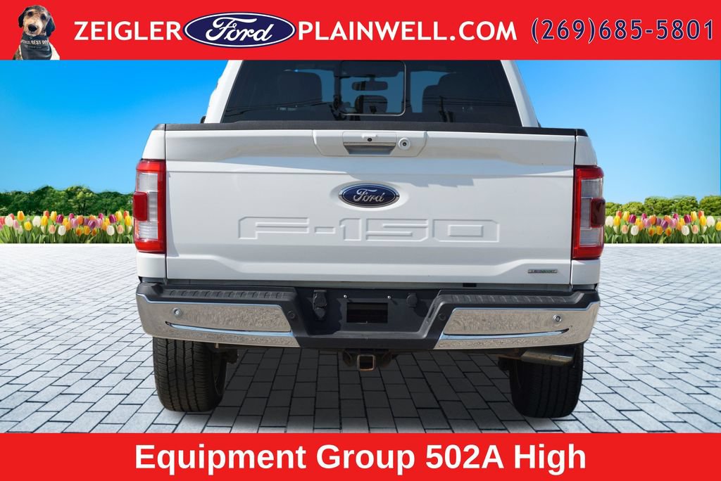 Used 2021 Ford F150 Lariat w/ Equipment Group 502A High AWD/4WD image 4
