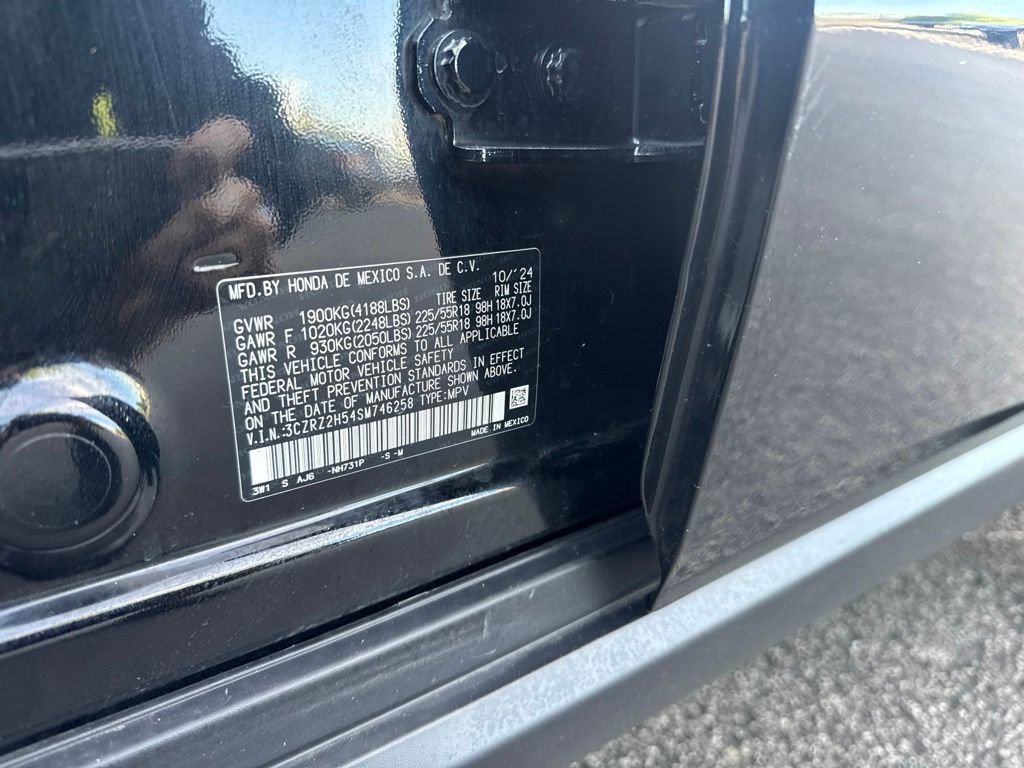 Certified 2025 Honda HR-V Sport image 23
