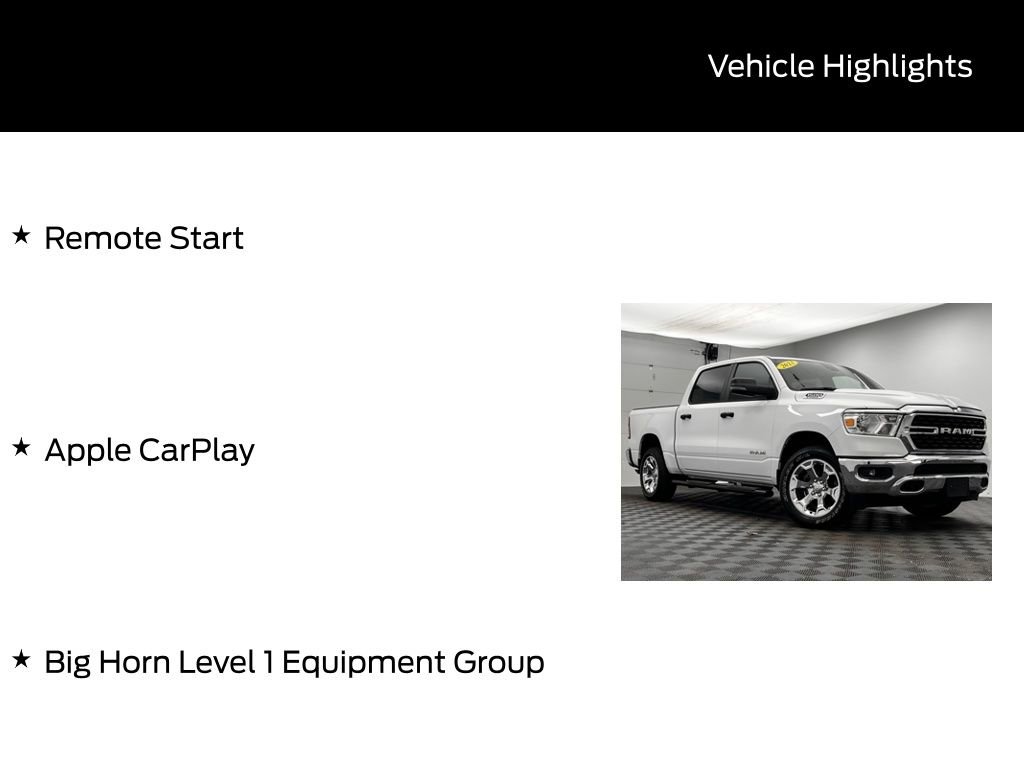 Used 2023 RAM 1500 Big Horn image 6