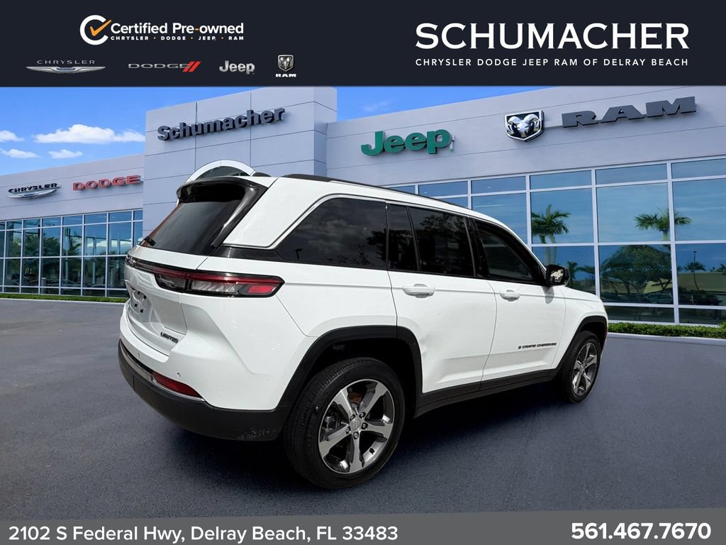 Certified 2023 Jeep Grand Cherokee Limited AWD/4WD image 7