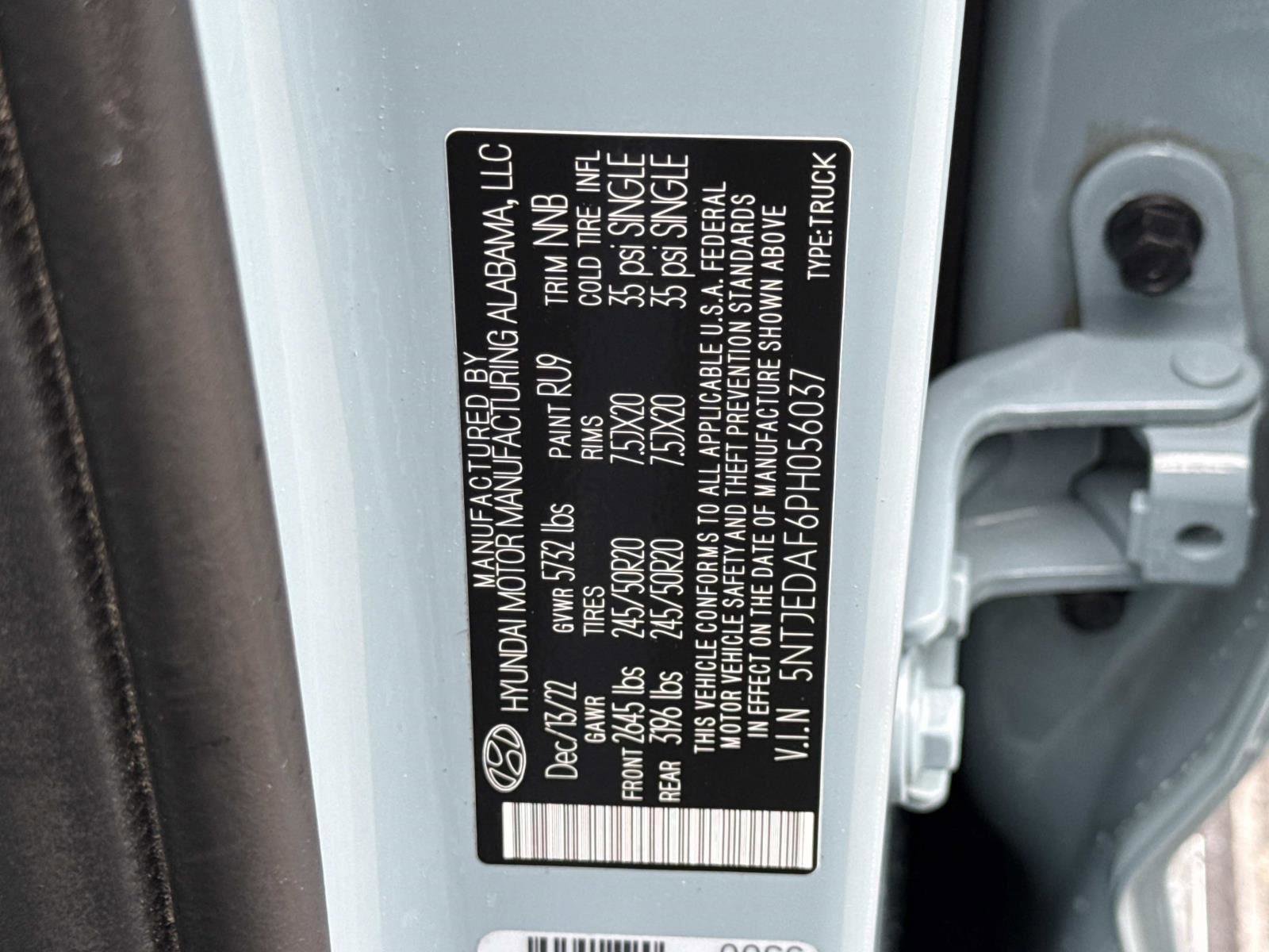 Certified 2023 Hyundai Santa Cruz Limited image 31