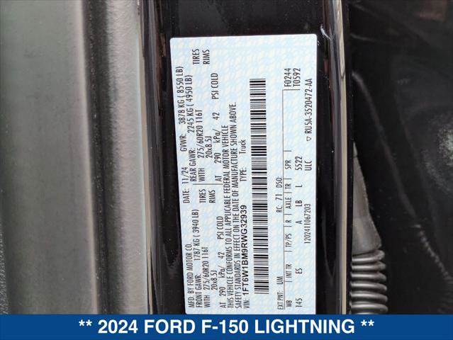New 2024 Ford F150 Lightning Pro w/ Max Trailer Tow Package AWD/4WD image 22