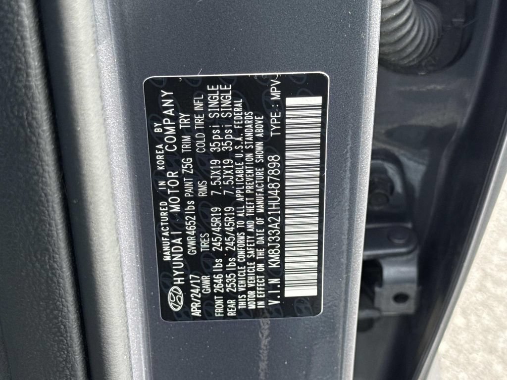Used 2017 Hyundai Tucson Night FWD image 30