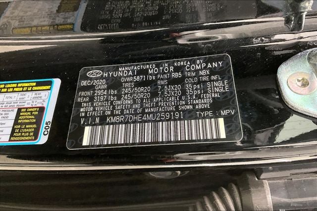 Certified 2021 Hyundai Palisade Calligraphy AWD/4WD image 33