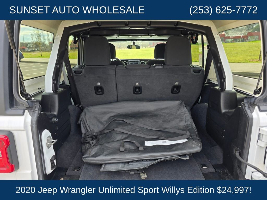Used 2020 Jeep Wrangler Unlimited Willys image 25