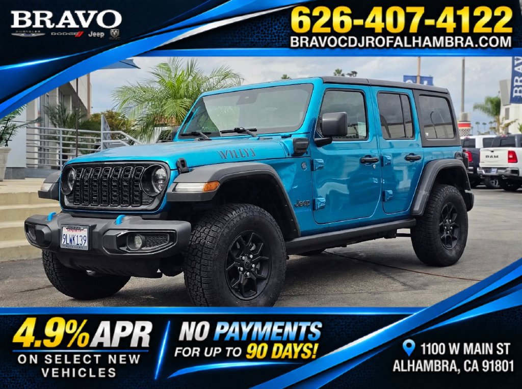 Used 2024 Jeep Wrangler Unlimited AWD/4WD image 1