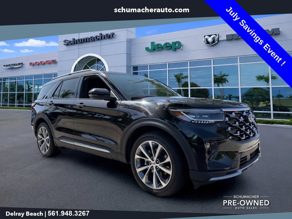 Used 2025 Ford Explorer Platinum w/ Ultimate Package RWD video 1