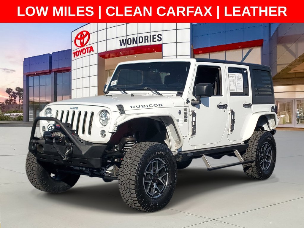 Used 2018 Jeep Wrangler Unlimited Rubicon w/ Connectivity Group AWD/4WD image 2
