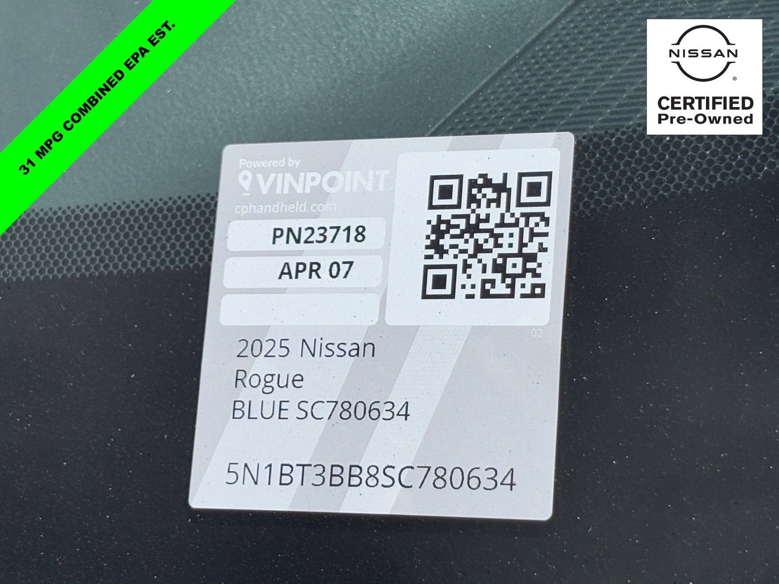 Certified 2025 Nissan Rogue SV image 30