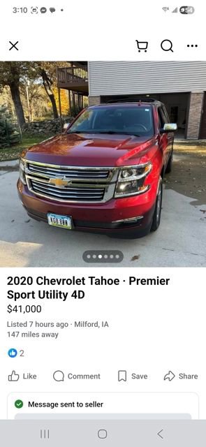 Used 2020 Chevrolet Tahoe Premier AWD/4WD image 7