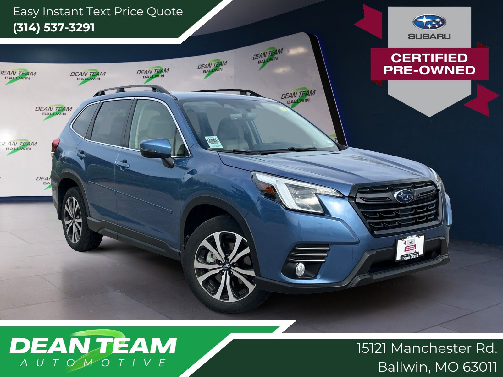 Certified 2023 Subaru Forester Limited