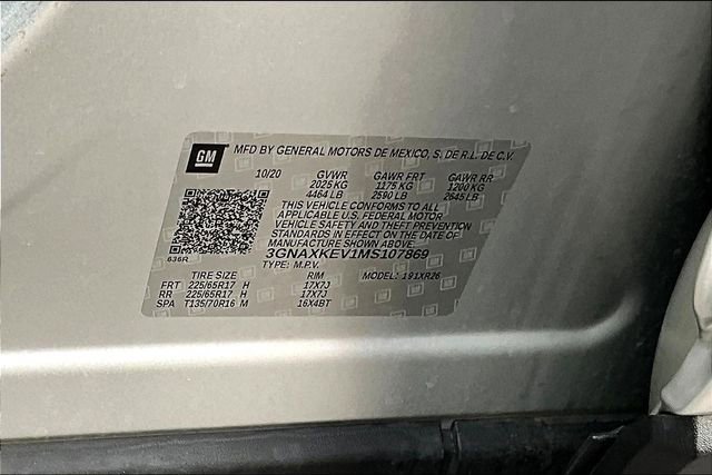 Used 2021 Chevrolet Equinox LT image 16