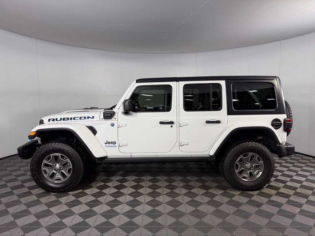 Used 2021 Jeep Wrangler Unlimited Rubicon 4xe w/ Steel Bumper Group AWD/4WD image 6