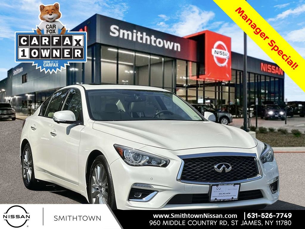 Used 2022 INFINITI Q50 Luxe w/ Cargo Package
