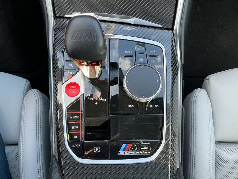 Used 2021 BMW M3 Competition w/ M Carbon Exterior Package RWD image 30