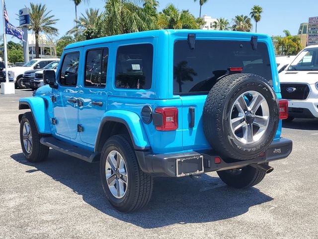 Used 2021 Jeep Wrangler Unlimited Sahara AWD/4WD image 3