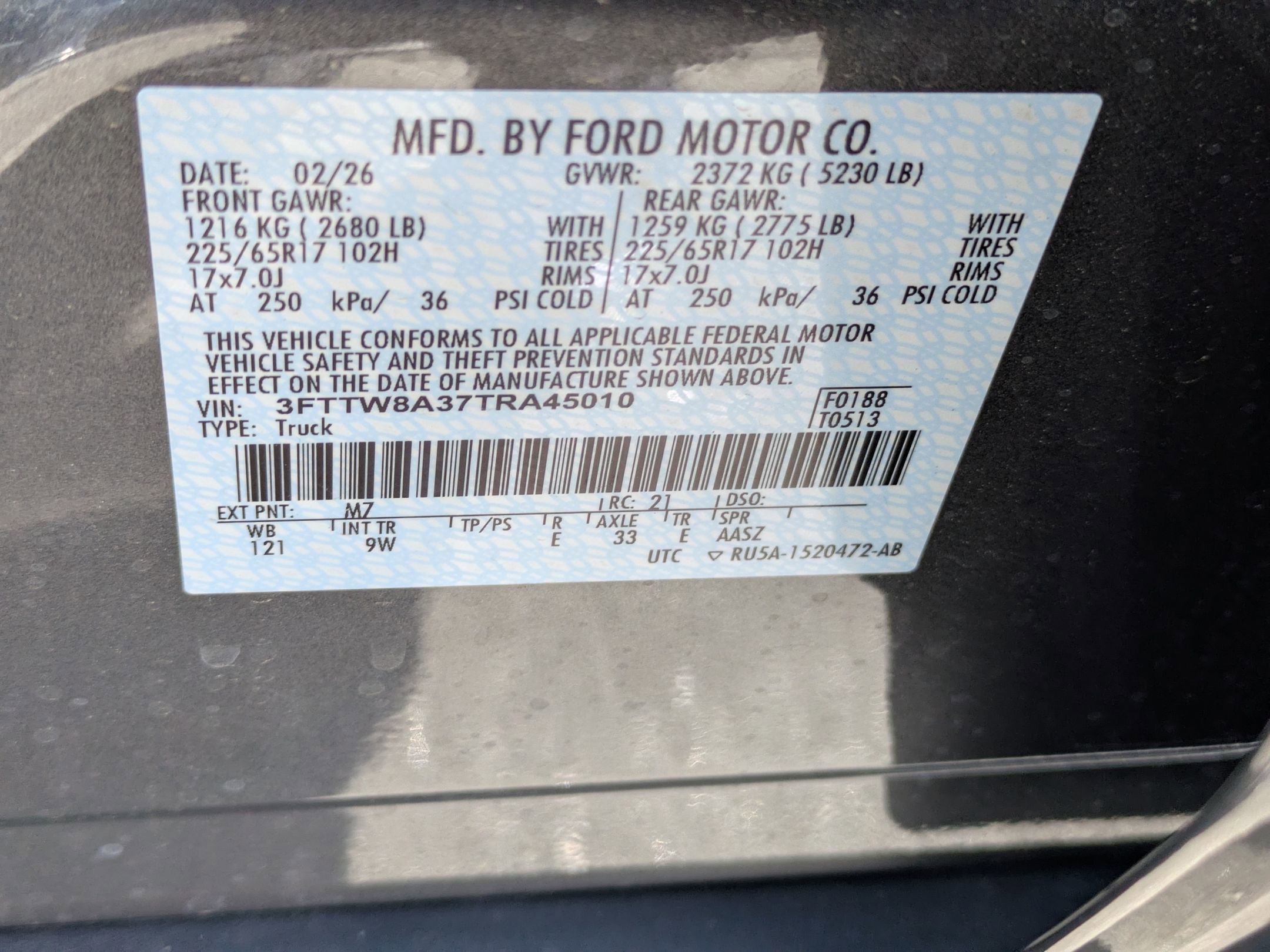 New 2026 Ford Maverick XL FWD image 36