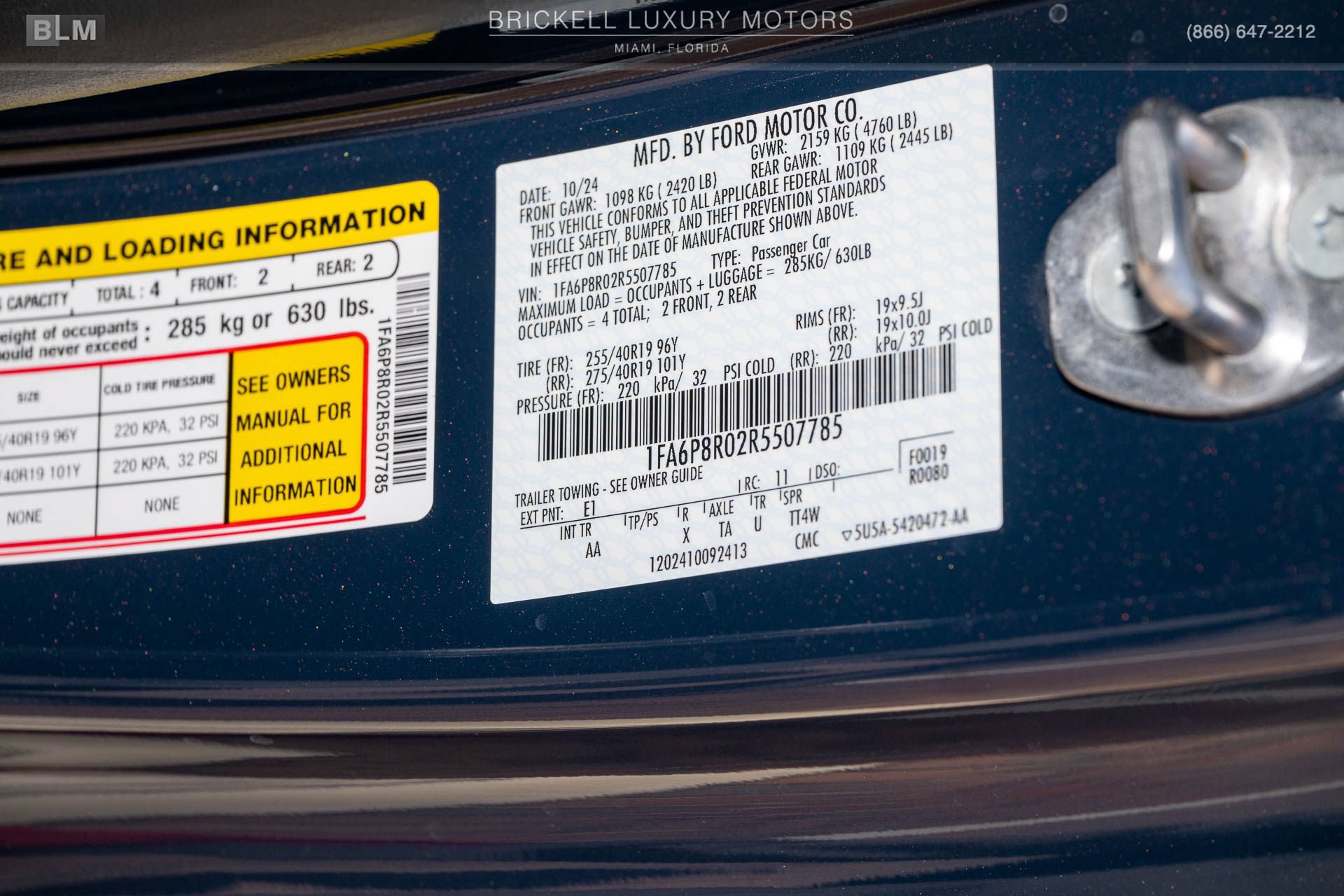 Used 2024 Ford Mustang Dark Horse RWD image 41