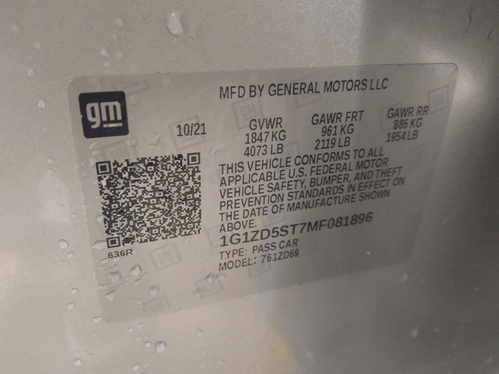 Used 2021 Chevrolet Malibu LT FWD image 33